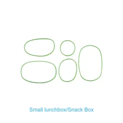 Lunchbox Accessories*Go Green Silicone O-Ring Set