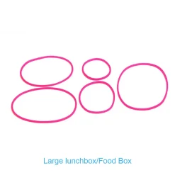 Lunchbox Accessories*Go Green Silicone O-Ring Set