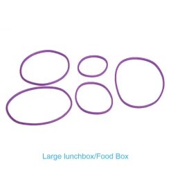 Lunchbox Accessories*Go Green Silicone O-Ring Set