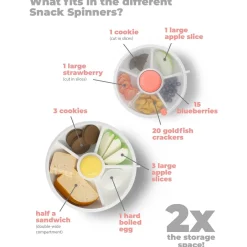 Lunchboxes, Snackboxes & Snack Bags*GoBe Large Snack Spinner