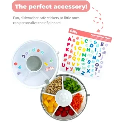 Lunchbox Accessories*GoBe Sticker Sheet Alphabet