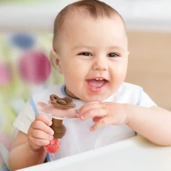 Starting Solids*Haakaa Flower Fresh Food Feeder & Cover Set