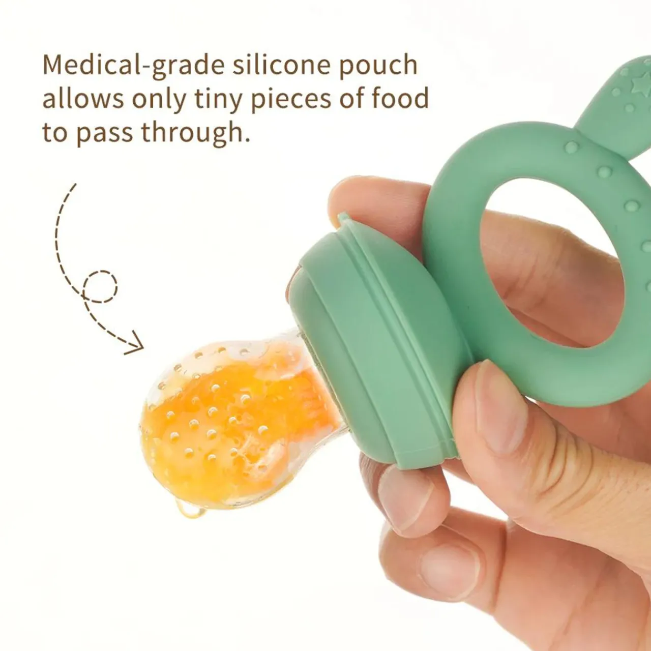 Starting Solids*Haakaa Fresh Food Feeder with Mini Nibble Tray Combo