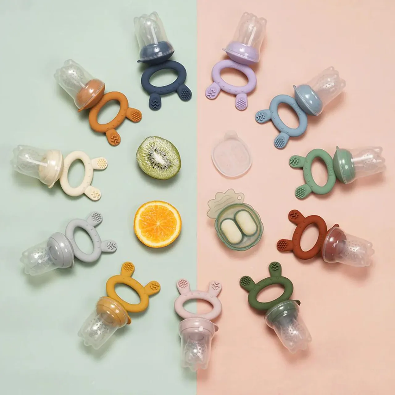 Starting Solids*Haakaa Fresh Food Feeder with Mini Nibble Tray Combo