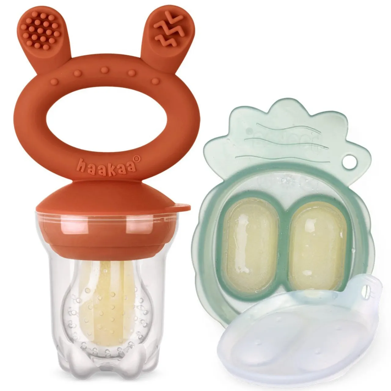 Starting Solids*Haakaa Fresh Food Feeder with Mini Nibble Tray Combo