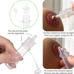 Breast Pumps & Accessories|Breast Pumps & Accessories*Haakaa Pre-Sterilised Silicone Colostrum Collector 2pk 4ml