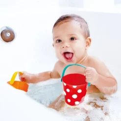 Family Outdoor Essentials|Bath Toys*Hape Happy Buckets Set