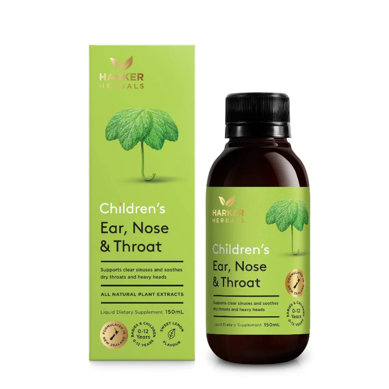 First Aid & Family Health|Cold & Flu*Harker Herbals Children's Ear, Nose & Throat