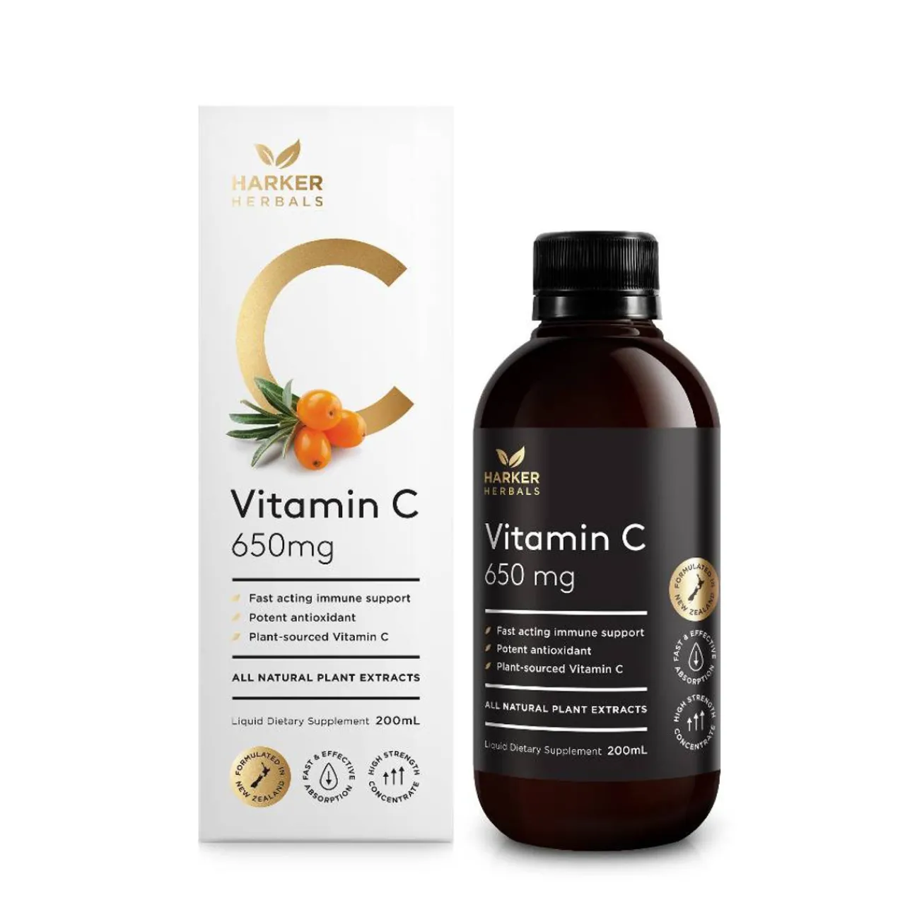 First Aid & Family Health|Cold & Flu*Harker Herbals Vitamin C