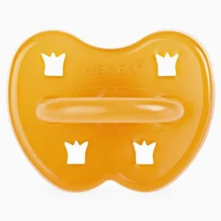 Dummies & Accessories*Hevea Classic Round Pacifier - Crown - Clearance