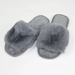 Gifts For Mum|Lounge Wear*Honeydew Classic Slide Plush Slippers - Clearance