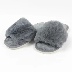 Gifts For Mum|Lounge Wear*Honeydew Classic Slide Plush Slippers - Clearance
