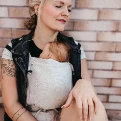 Buckle Carriers*Hoppediz Linen Primeo Baby Carrier Grenada Natural