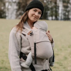 Buckle Carriers*Hoppediz Primeo Baby Carrier - Cross Twill