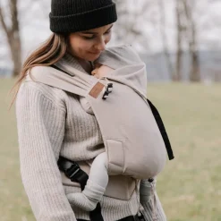 Buckle Carriers*Hoppediz Primeo Baby Carrier - Cross Twill