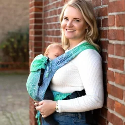 Buckle Carriers*Hoppediz Primeo Baby Carrier - Jacquard