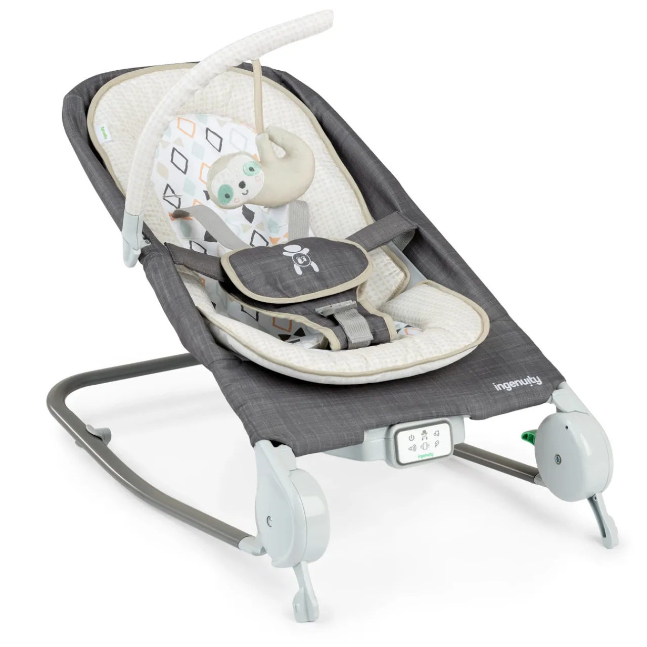 Bouncers & Baby Swings*Ingenuity Igenuity Happy Belly Rock-to-Bounce Massage Seat Parker