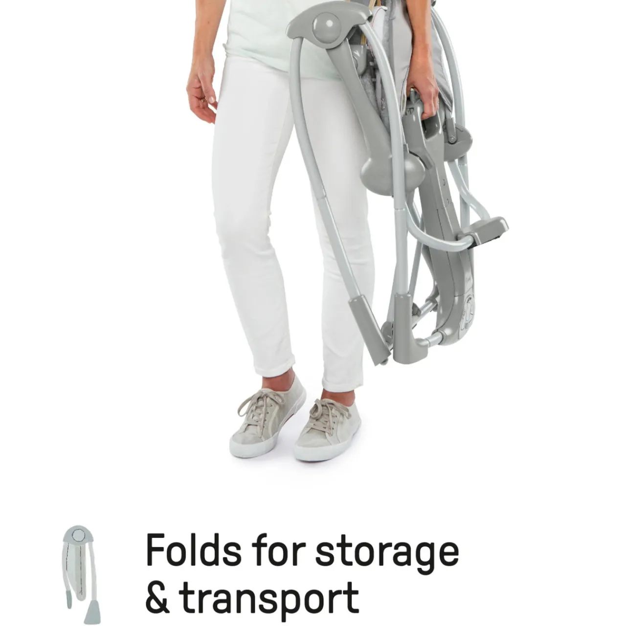 Bouncers & Baby Swings*Ingenuity Boutique Collection Swing n Go Portable Swing Bella Teddy