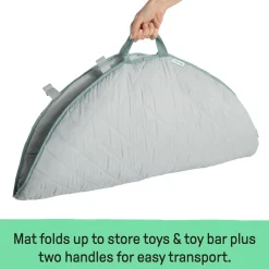 Rugs & Play Mats*Ingenuity Cozy Spot Reversible Duvet Play Mat & Gym