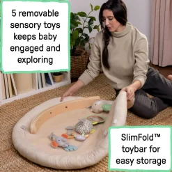 Rugs & Play Mats*Ingenuity Every Season Plush Lambswool Activity Gym