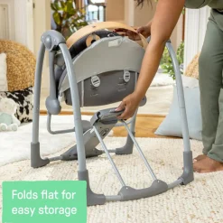 Bouncers & Baby Swings*Ingenuity Every Season Swing n Go Portable Swing Wesley