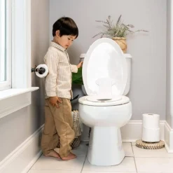 Toilet Training & Bedwetting*Ingenuity Flip & Sit Potty Seat White