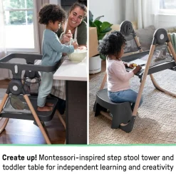 High Chairs & Booster Seats|Starting Solids*Ingenuity Proper Positioner Create Up Deluxe High Chair Wesley