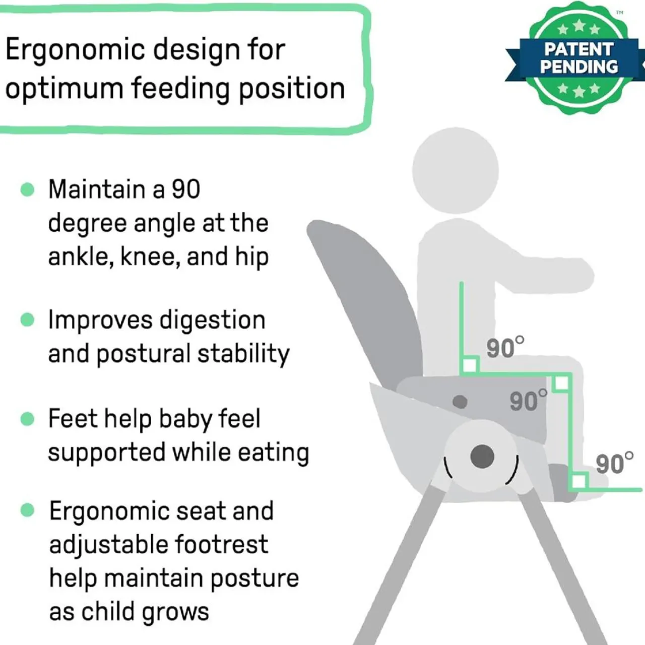 High Chairs & Booster Seats|Starting Solids*Ingenuity Proper Positioner Create Up Deluxe High Chair Wesley