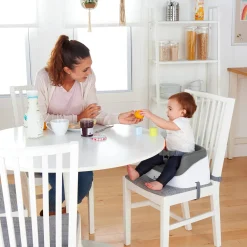 High Chairs & Booster Seats|Starting Solids*Ingenuity Smart Clean Toddler Booster Seat Slate