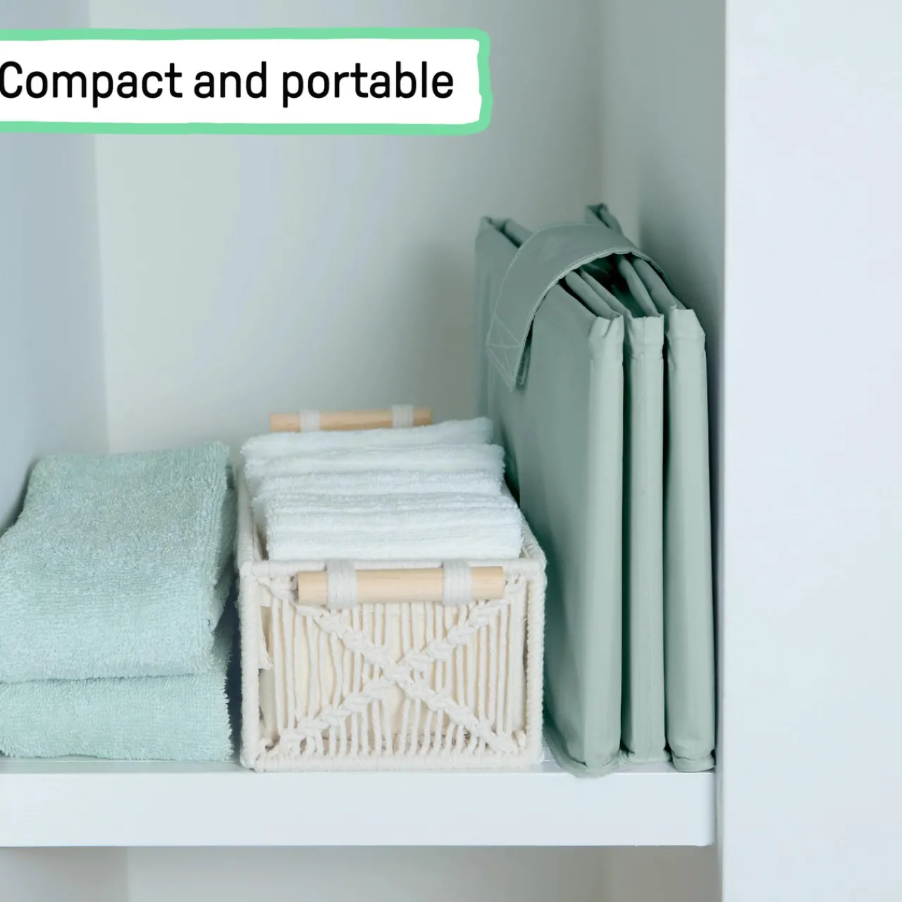 Baths & Accessories*Ingenuity Tuckaway Travel Baby Bath Tub Sage