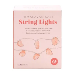 Night Lights*IS Gift Himalayan Salt String Lights Pink - 165cm