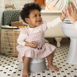 Toilet Training & Bedwetting*Ingenuity ity by Ready Set Go Potty White/Grey