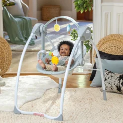 Bouncers & Baby Swings*Ingenuity ity by Sun Valley Milestone Baby Swing Grey
