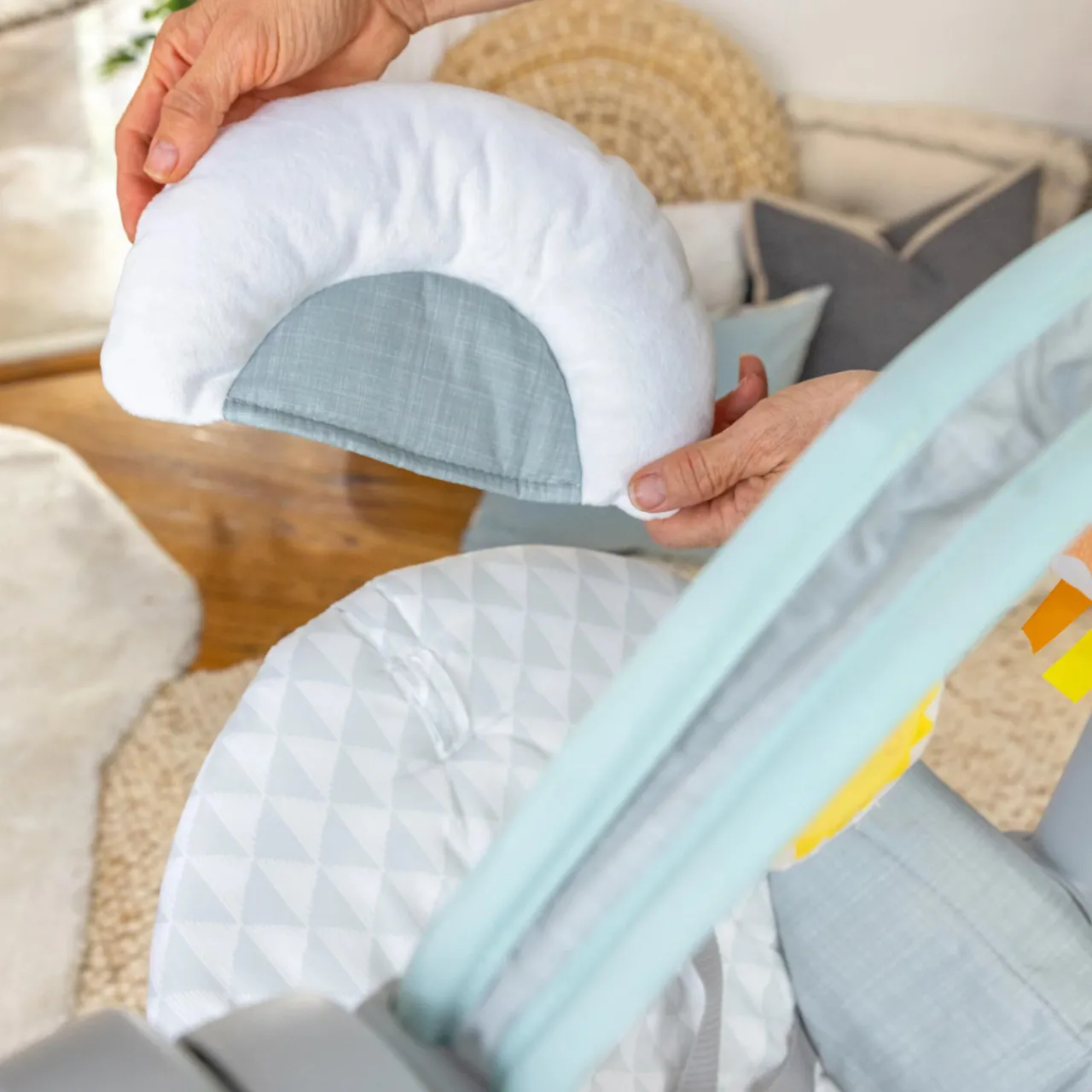 Bouncers & Baby Swings*Ingenuity ity by Sun Valley Milestone Baby Swing Grey