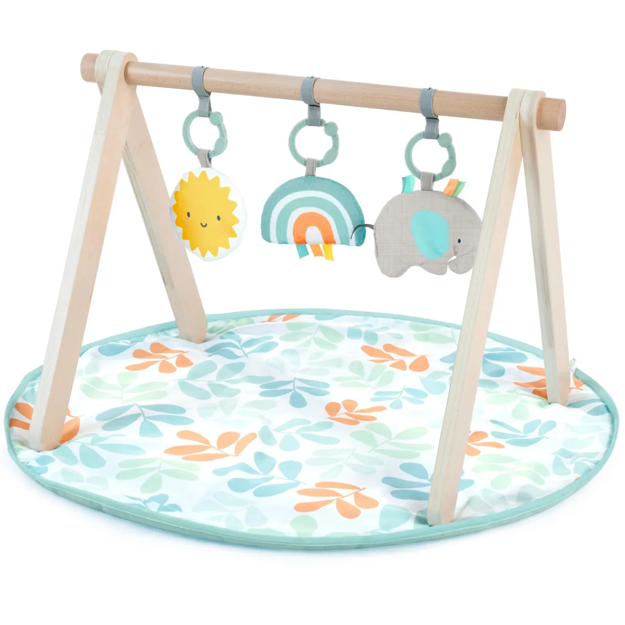 Rugs & Play Mats*Ingenuity ity by Sun Valley Wooden Toy Arch & Play Mat