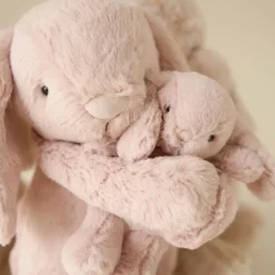 Comforters & Soft Toys*Jamie Kay Snuggle Bunnies - Plush Frankie the Hugging Bunny