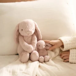Comforters & Soft Toys*Jamie Kay Snuggle Bunnies - Plush Frankie the Hugging Bunny