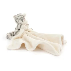 Comforters & Soft Toys*Jellycat Bashful Snow Tiger - Soother