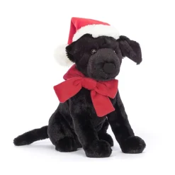 Comforters & Soft Toys*Jellycat Winter Warmer Pippa Black Labrador
