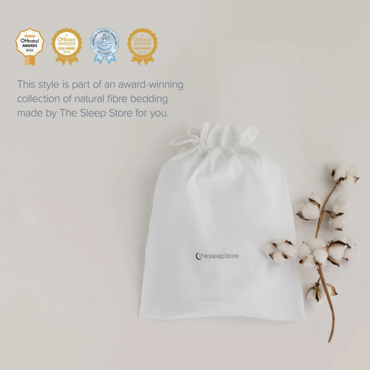 Pillows & Pillowcases*The Sleep Store Jersey Cotton Waterproof Pillow Protector - Standard