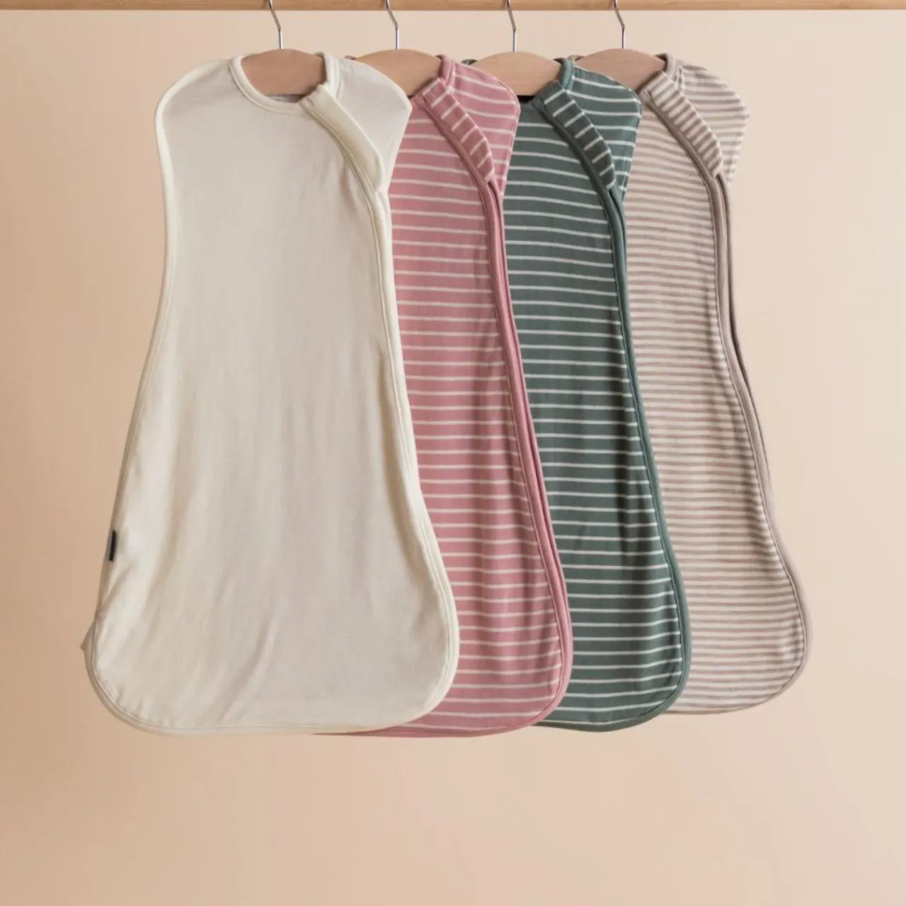 Fitted Swaddles*The Sleep Store Jersey Merino - Fitted Zip Swaddle