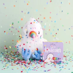 Books & Resources|Comforters & Soft Toys*Sleepy Kiwi Kiwicorn Plush Toy + Just Like Kiwicorn Board Book