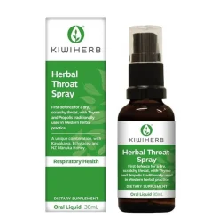 First Aid & Family Health*Kiwiherb (Green) - Herbal Throat Spray