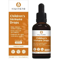 First Aid & Family Health*Kiwiherb (Orange) - Children's Immune Drops