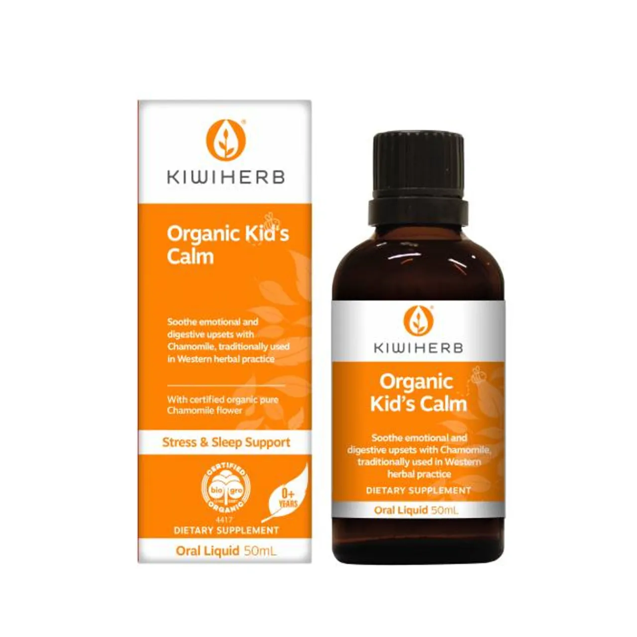 First Aid & Family Health*Kiwiherb Organic Kid's Calm