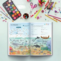 Books & Resources*Sleepy Kiwi Kuwi & Friends Maori Activity Book - He Puka Ngohe