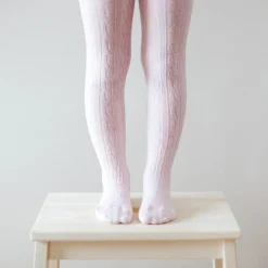 Accessories*Lamington Merino Tights - Cable