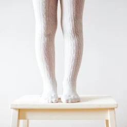 Accessories*Lamington Merino Tights - Cable