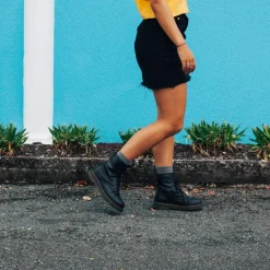 Gifts For Mum|Lounge Wear*Lamington Womens Crew Merino Socks - Rib