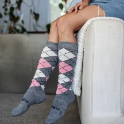 Gifts For Mum|Lounge Wear*Lamington Womens Knee-High Merino Socks
